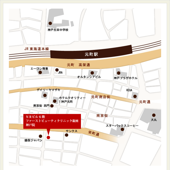 地図：神戸院